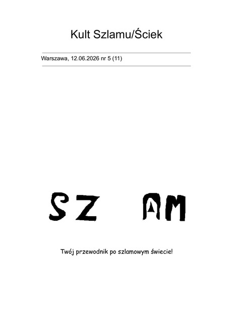Okładka Ściek